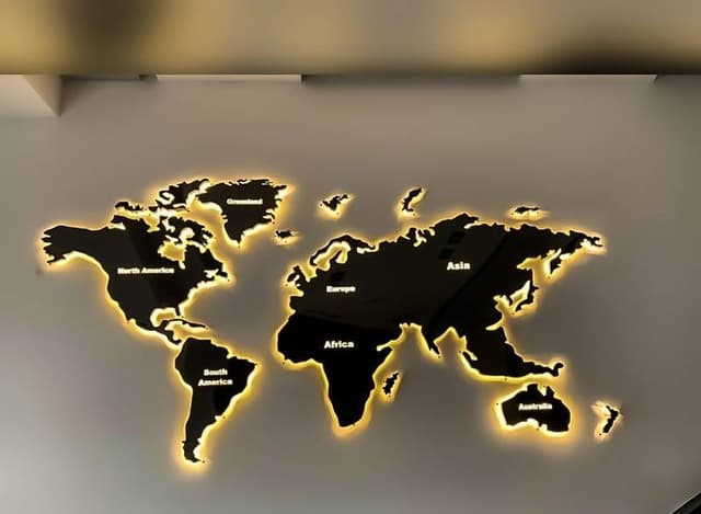 تابلو نقشه جهان: 5 ویژگی متفاوت